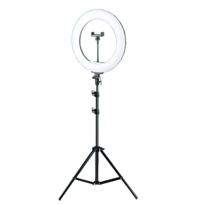 Jmary 12 Inch Selfie Ring Light With Remote & Stand - Black Jmary 12 Inch Selfie Ring Light With Remote & Stand - Black